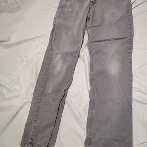 Carhartt Gray Relaxed Fit Pants